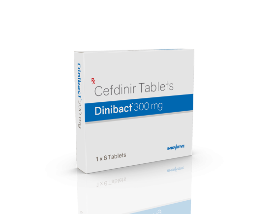 Dinibact 300 mg Tablets (Polestar) (Inner) Left