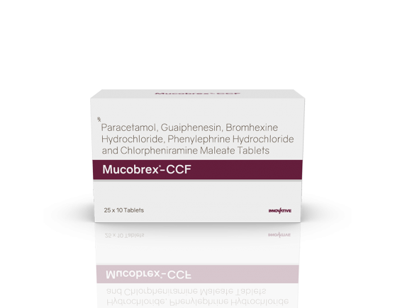 Mucobrex-CCF Tablets (IOSIS) Front