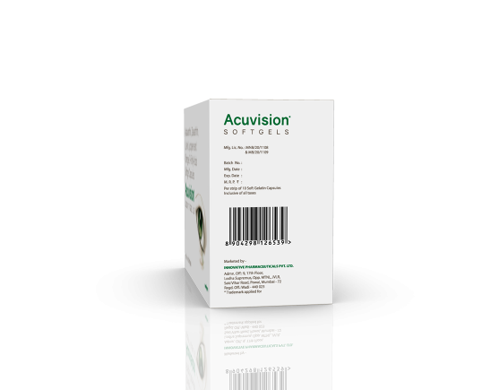 Acuvision Softgels (Capsoft) (Outer) Barcode