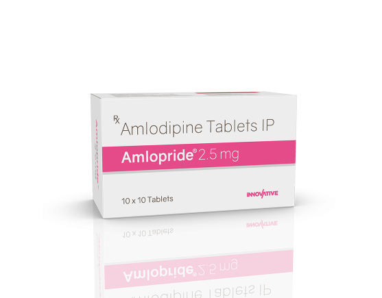 Amlopride 2.5 mg Tablets (IOSIS) Left