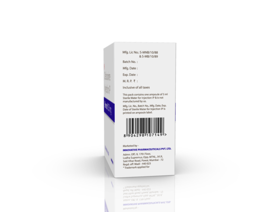 Bencef 250 mg Injection (Pace Biotech) Left Side