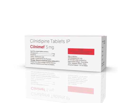 Cilnimet 5 mg Tablets (IOSIS) Right Side
