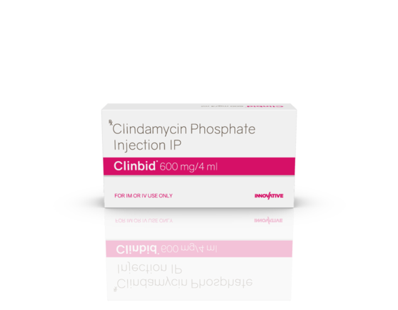 Clinbid 600 mg Injection (Pace Biotech) Front