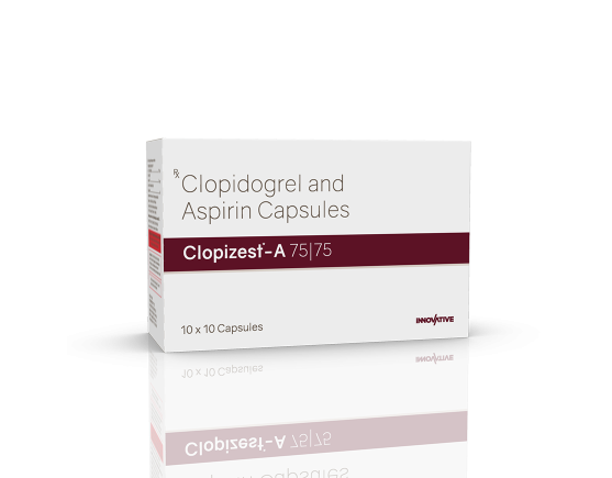 Clopizest-A 75 75 Tablets (IOSIS) Left