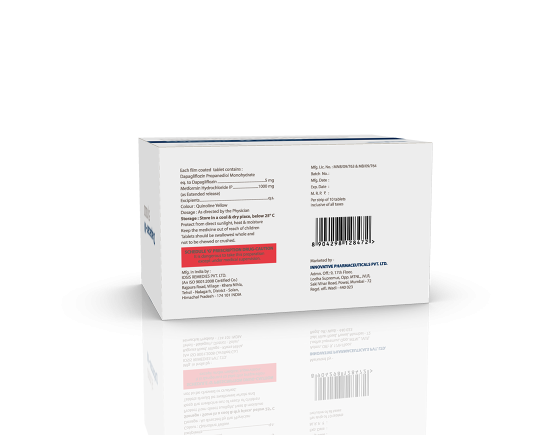 Dapacan-M 5 1000 mg Tablets (IOSIS) Barcode & Composition