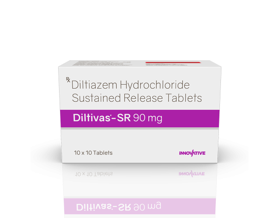 Diltivas-SR 90 mg Tablets (IOSIS) Front