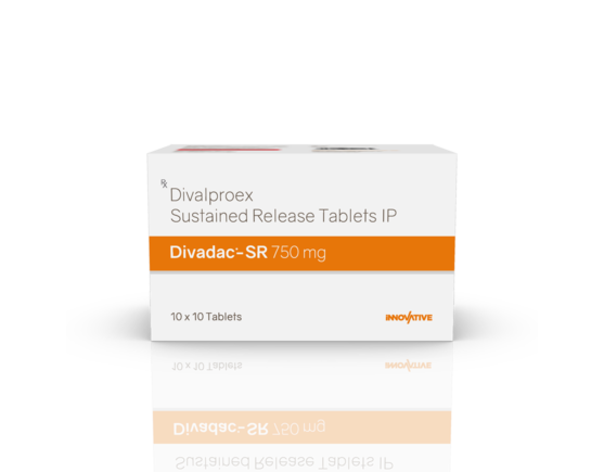 Divadac-SR 750 mg Tablets (IOSIS) Front