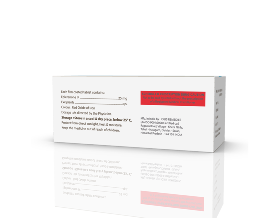 Eplemac 25 mg Tablets (IOSIS) Right Side