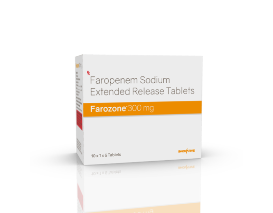 Farozone 300 mg Tablets (Saphnix) (Outer) Left