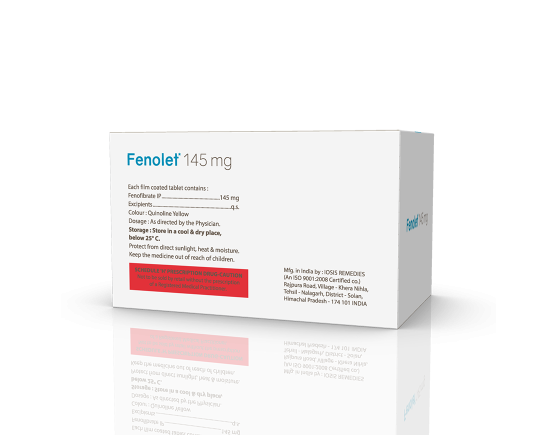 Fenolet 145 mg Tablets (IOSIS) Right Side