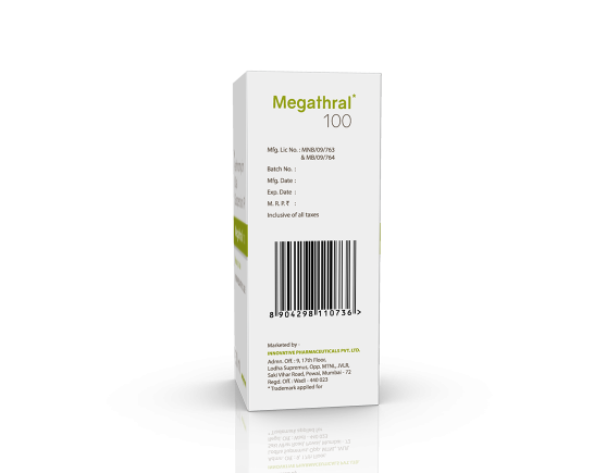 Megathral 100 mg Suspension 30 ml (IOSIS) Left Side