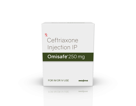 Omisafe 250 mg Injection (Pace Biotech) Front