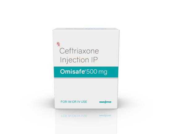 Omisafe 500 mg Injection (Pace Biotech) Front
