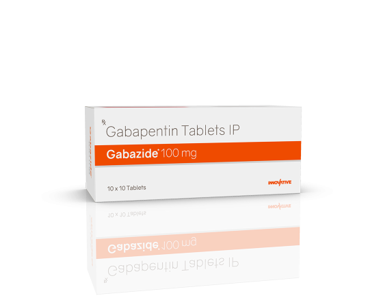 Gabazide 100 mg Tablets (IOSIS) Left