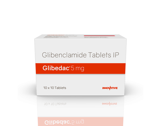 Glibedac 5 mg Tablets (IOSIS) Front