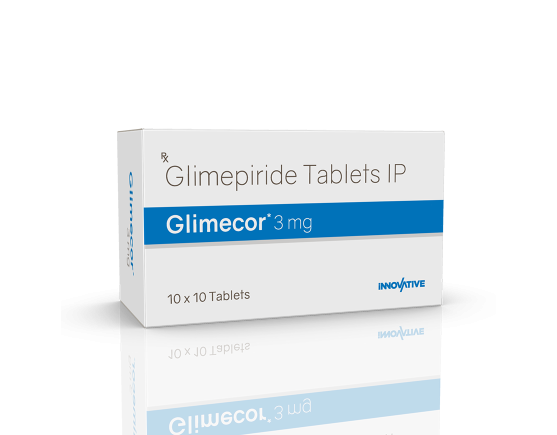 Glimecor 3 mg Tablets (IOSIS) Left