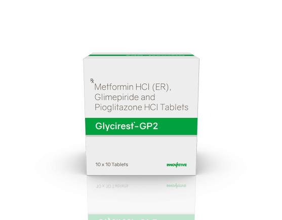 Glycirest-GP2 Tablets (IOSIS) Front