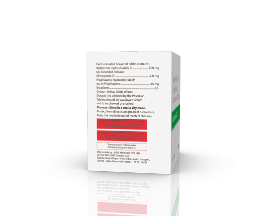 Glycirest-GP2 Tablets (IOSIS) Right Side