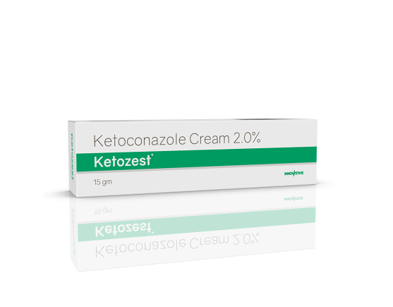 Ketozest Cream 15 gm (IOSIS) Left