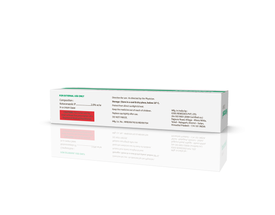 Ketozest Cream 15 gm (IOSIS) Right side