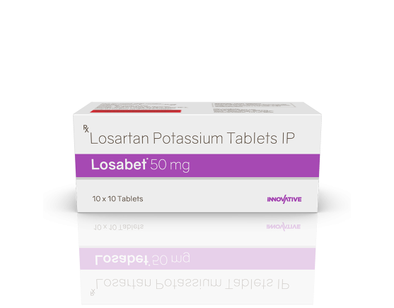 Losabet 50 mg Tablets (IOSIS) Front