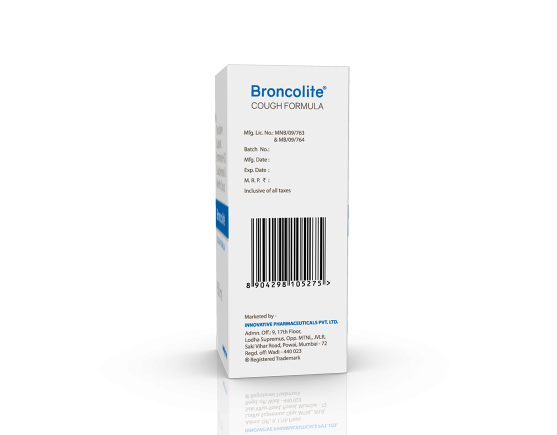 Broncolite Syrup 60 ml (IOSIS) Left Side