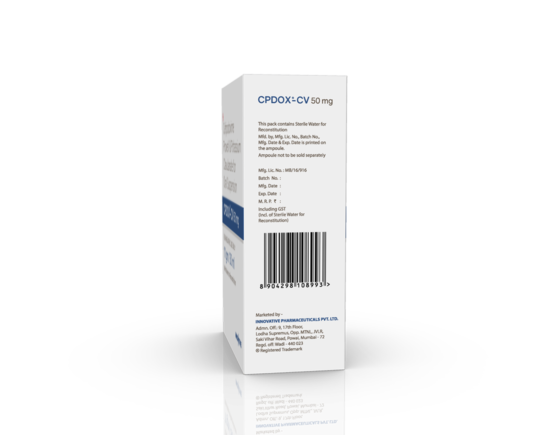 CPDOX-CV 50 mg Dry Syrup (Polestar) Left Side