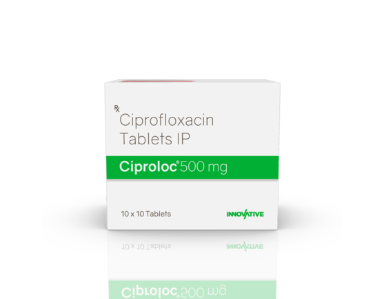 Ciproloc 500 mg Tablets (IOSIS) Front