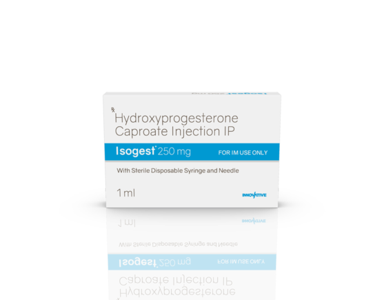 Isogest 250 mg Injection (MMG) Front