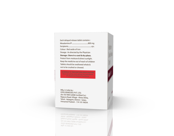 Mesalet 800 mg Tablets (IOSIS) Right Side
