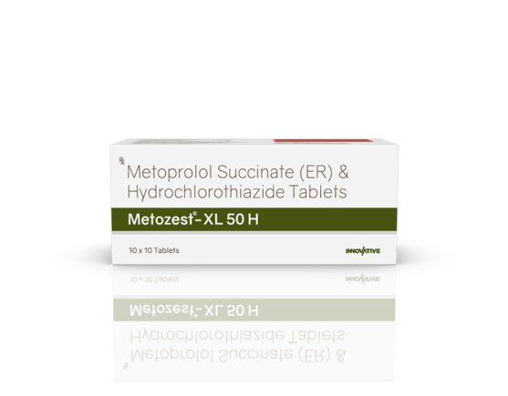Metozest XL 50 H Tablets (IOSIS) Front