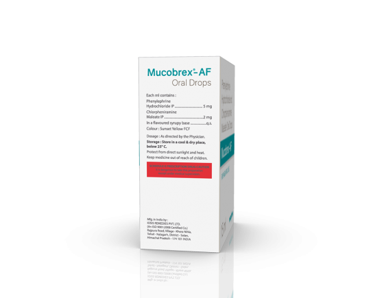 Mucobrex-AF Drops 15 ml (IOSIS) Right Side