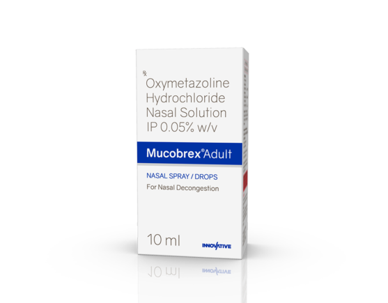 Mucobrex Adult Nasal Spray 10 ml (Aishwariya Healthcare) Right