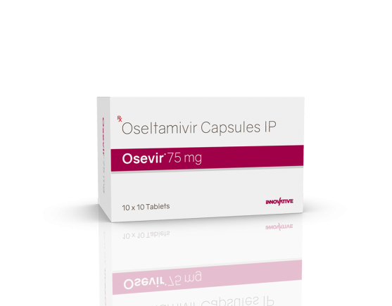 Osevir 75 mg Capsules (IOSIS) Left
