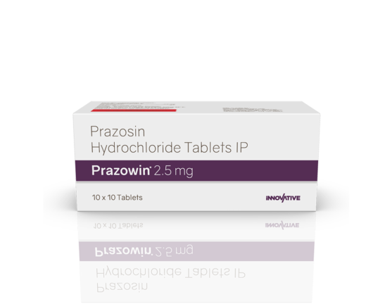Prazowin 2.5 mg Tablets (IOSIS) Front