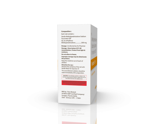 Predzest 500 mg Injection (Pace Biotech) Right side