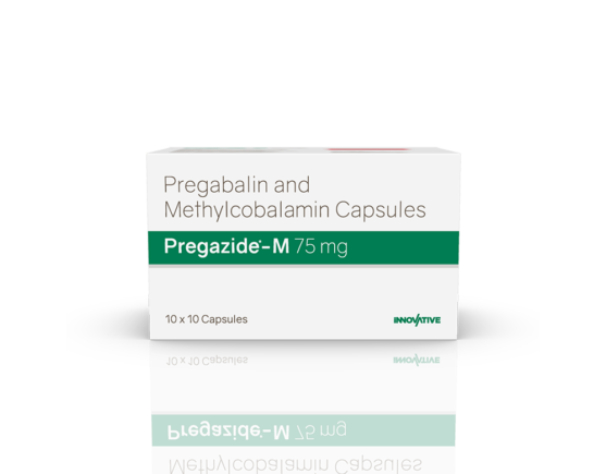 Pregazide-M 75 Capsules (IOSIS) Front