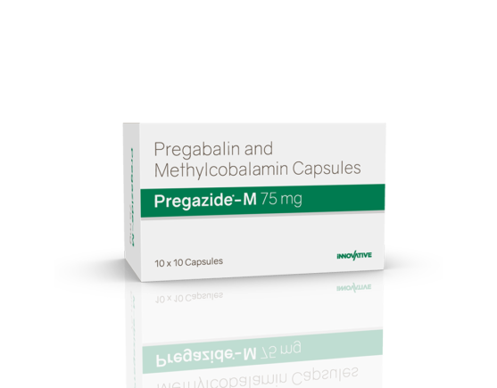 Pregazide-M 75 Capsules (IOSIS) Left
