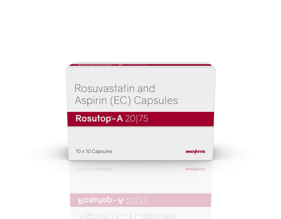 Rosutop-A 20 75 Capsules (IOSIS) Front