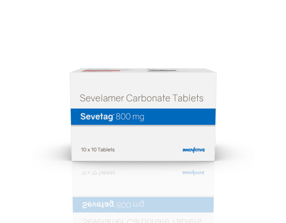 Sevetag 800 mg Tablets (IOSIS) Front