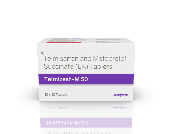 Telmizest-M 50 Tablets (IOSIS) Front