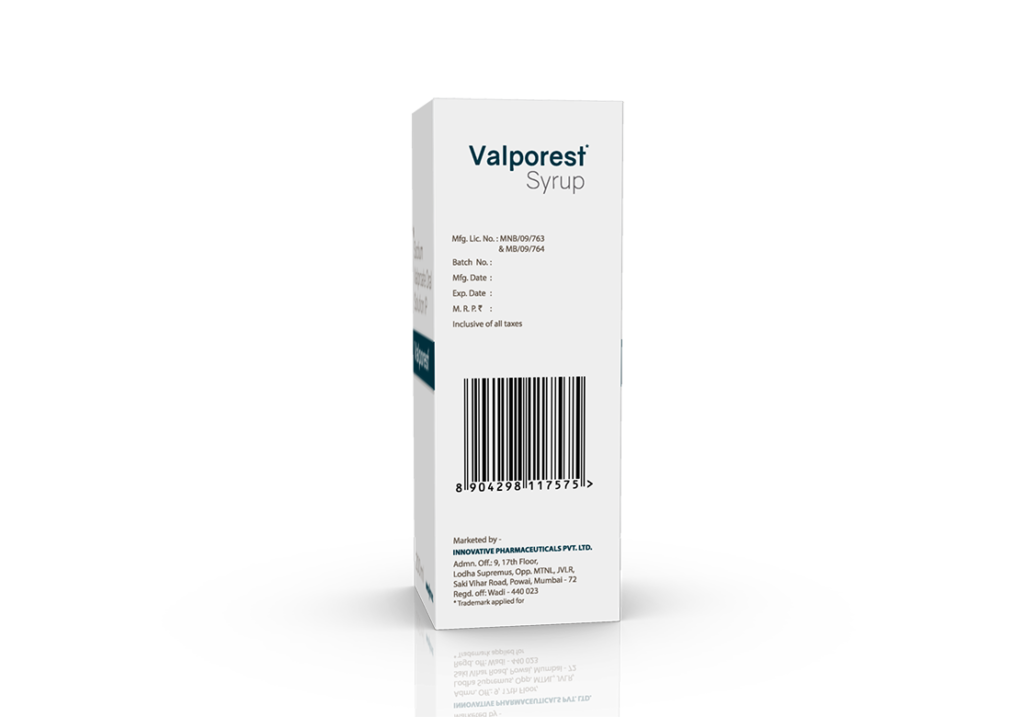 Valporest Syrup 200 ml Suppliers in India - Innovative Pharma