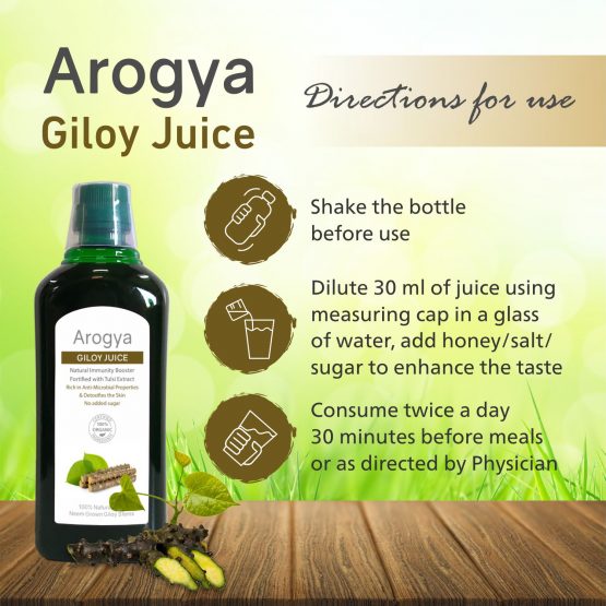 Arogya Giloy Juice 1 litre Listing 08
