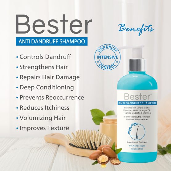 Bester Anti Dandruff Shampoo 300 ml 05