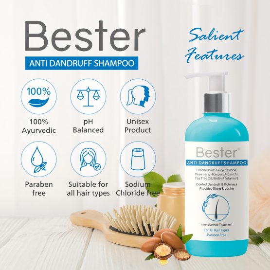 Bester Anti Dandruff Shampoo 300 ml 06