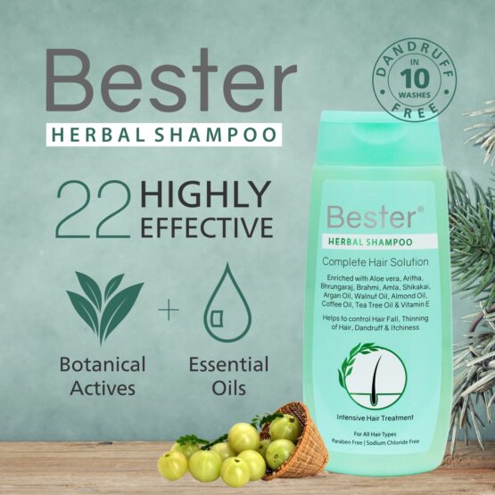 Bester Herbal Shampoo 100 ml Listing 03