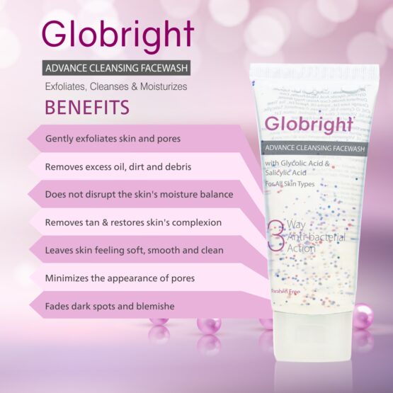 Globright 3 Way Antibacterial Face Wash 100 ml Listing 05