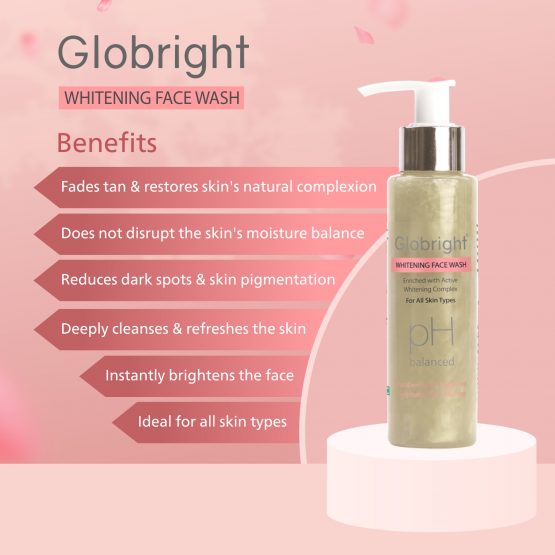 Globright Whitening Face Wash 100 ml 05