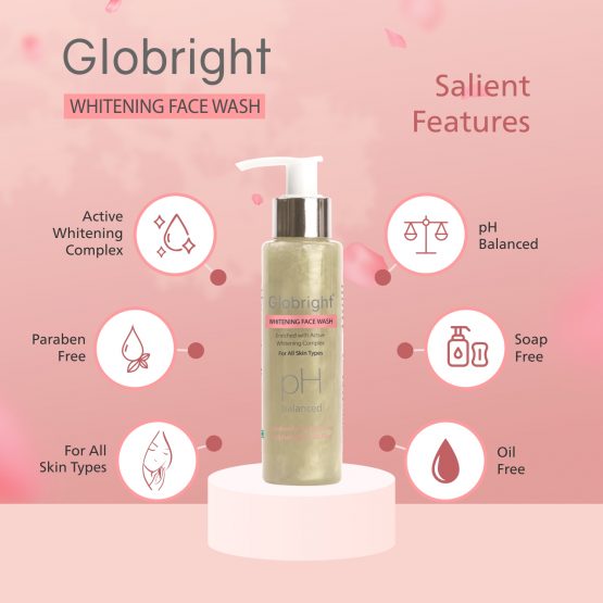 Globright Whitening Face Wash 100 ml 06