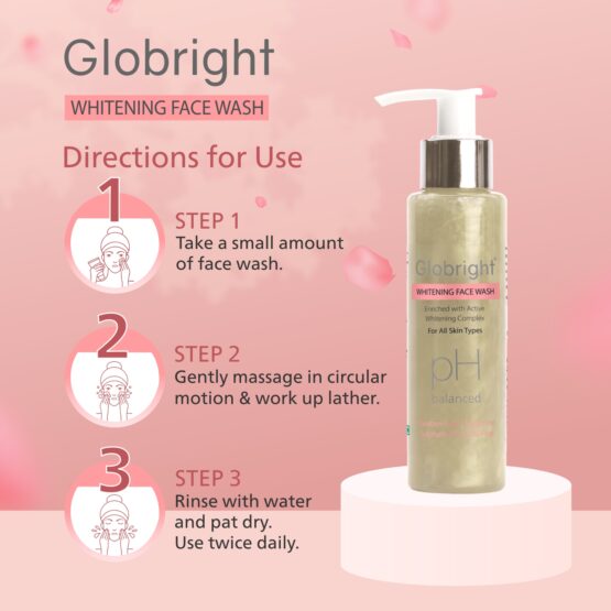 Globright Whitening Face Wash 100 ml 07